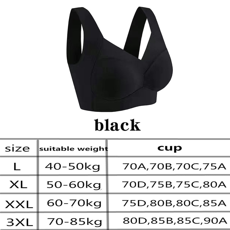 Sexy Top Seamless Bra Plus Size Backless Bras Push Up Women Wireless Bralette Woman Underwear Sports Unwired Bra Without Frame