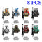 Disney 4cm Children Anime figure Building Blocks Kid Gift Toy Model Mini City Movies Characters Figurine Compatible With Lego
