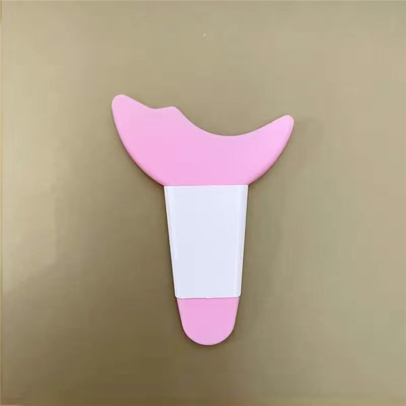 Soft Silicone Eyeliner Stencils Eye Makeup Template Shaping Tool Portable Mascara Baffle Eyeliner Eyeshadow Lazy Makeup Supplies