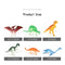 10pcs/lot Batch Mini Dinosaur Model Children&
