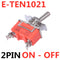 1pc New High Quality 15A 250V SPST 2 4 6 Terminal ON OFF Toggle Switch Self-locking Waterproof cap