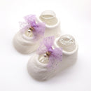 2022 Newborn Indoor Cotton Socks Bow Infant Anti Slip Socks Baby Girl Socks Rubber Soles Baby Boy Floor Socks Spring Autumn