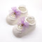 2022 Newborn Indoor Cotton Socks Bow Infant Anti Slip Socks Baby Girl Socks Rubber Soles Baby Boy Floor Socks Spring Autumn