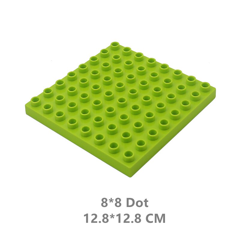 5 Sizes Big Building Plastic Blocks Base Plates Assembly Figures Comptatible Large Bricks Classic Baseplates Children Kids Toys