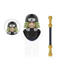 Naruto Sasuke Kakashi Akatsuki bricks Building Blocks Anime cartoon Mini Action Figures Heads Assembly Toys kids Christma Gifts