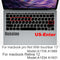 Russian silicone Keyboard Cover Protector for Macbook air13/12 /15/16pro touchbar A1706/A1466A1708/A1990/A1398/A2289/A1932/A2141