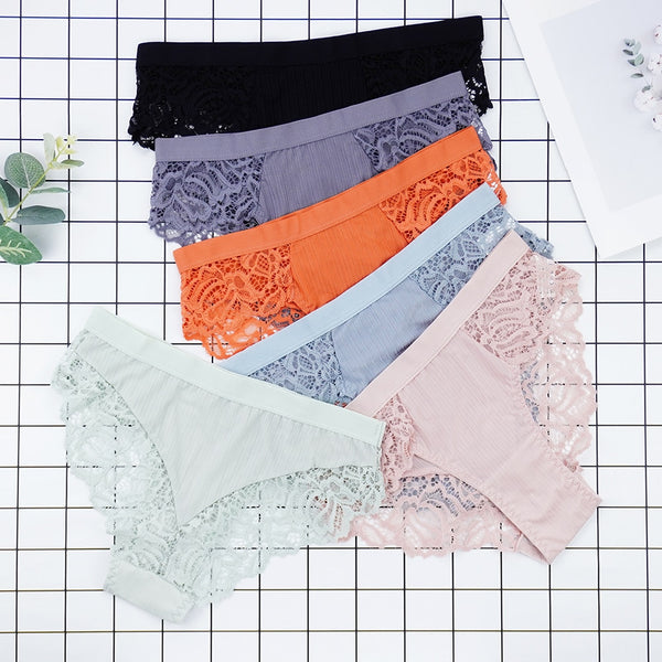Summer Lace Woman&#39;s Panties Breathable Sexy Lingerie Seamless Low-rise Girls&#39; Briefs Women Clothing