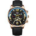 2022 Fashion Mens Stainless Steel Watches Luxury Men Sports Quartz Wrist Watch Male Business Casual Leather Watch reloj hombre
