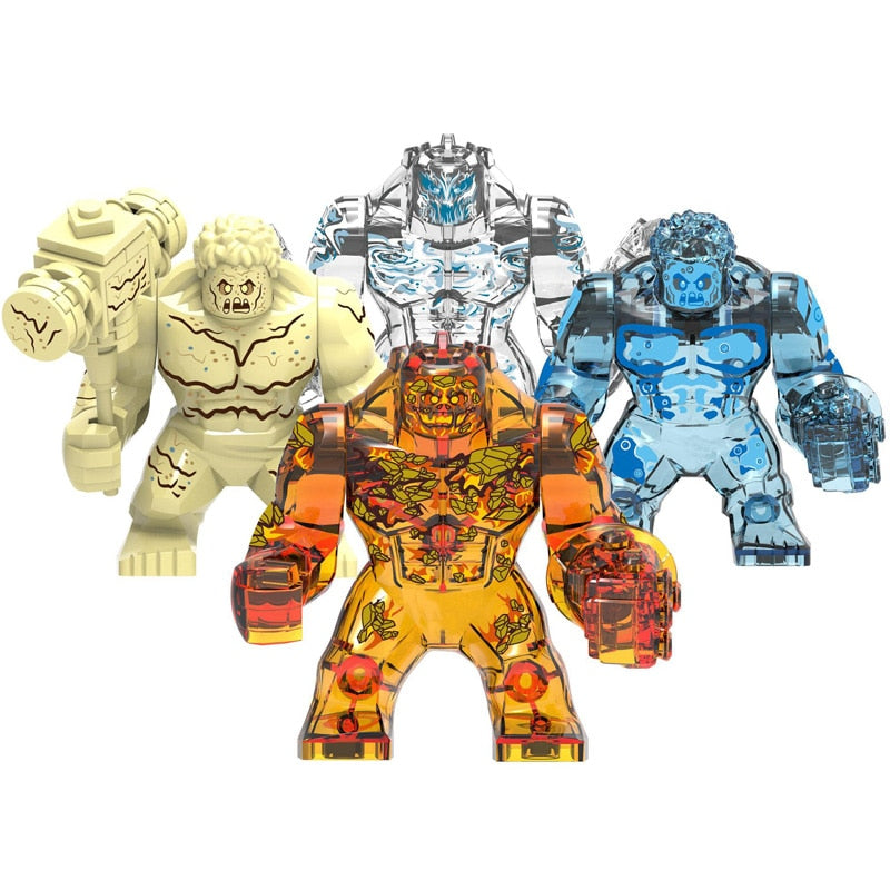73 Style Disney Anime Figure Wolverine The Thing Spide Building Blocks Rman Thor Toys For Children Boy Girls Christmas Gift