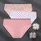 3PCS/Set Women Panties Cotton Underwear Patchwork Cute Design Female Lingerie Underpants Pantys Sexy Briefs Intimates for Girls