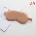 1Pc Eyeshade Sleeping Eye Mask Cover Eyepatch Blindfold Solid Portable New Rest Relax Eye Shade Cover Soft Pad
