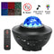 LED Starry Sky Projector Night Light Galaxy Star Projector Ocean Wave Night Lamp With Music Bluetooth Speaker For Childrens