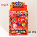 Pokemon Cards V Vmax Box TCG Sun &amp; Moon Evolutions Pokemon Booster Shinny Card Pokemon Game Gx Ex Toy Kids Birthday Gift