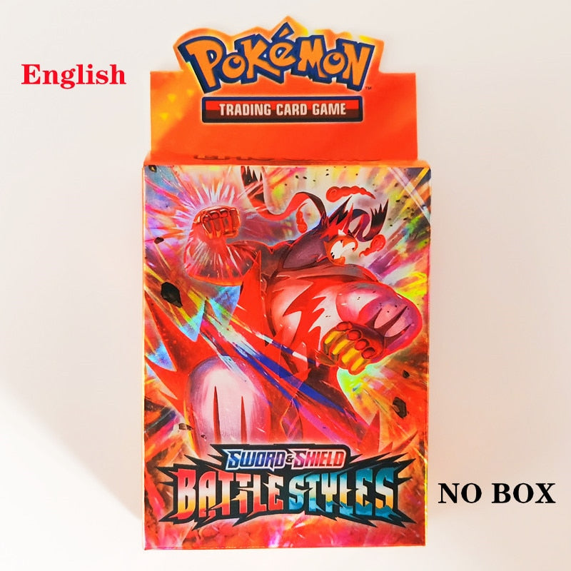 Pokemon Cards V Vmax Box TCG Sun &amp; Moon Evolutions Pokemon Booster Shinny Card Pokemon Game Gx Ex Toy Kids Birthday Gift