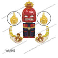 WM blocks 6052 6055 6056 6061 6063 6068 6071 6132 Disney anime bricks mini action toy figures Assemble blocks kids toys gifts