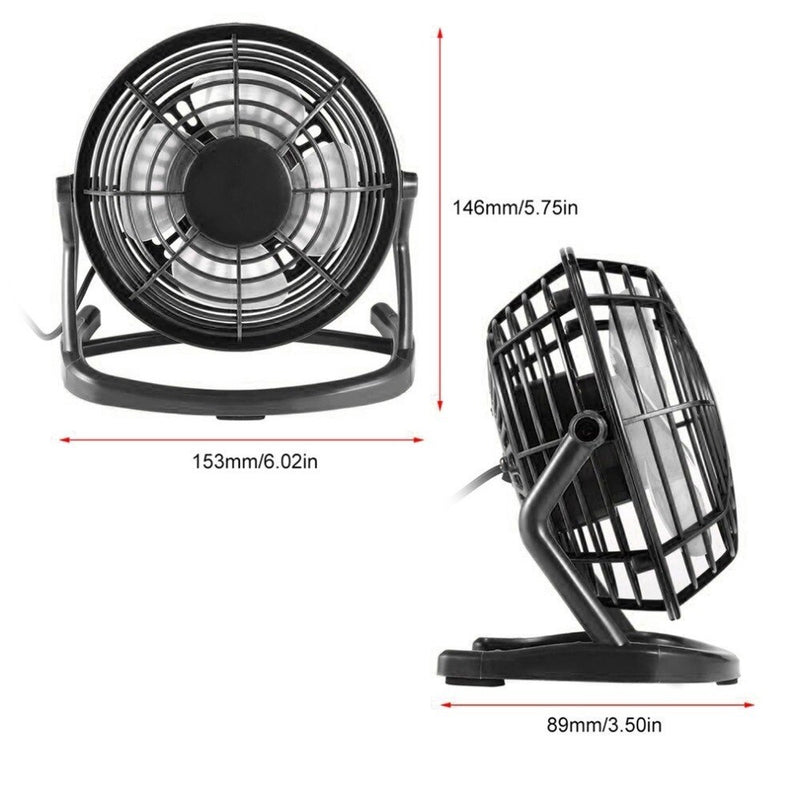 Summer Fashion Portable Desktop USB Fan DC 5V Mini Cooler Fans 180 Degree Rotatable Fan For Computer PC Laptop Notebook
