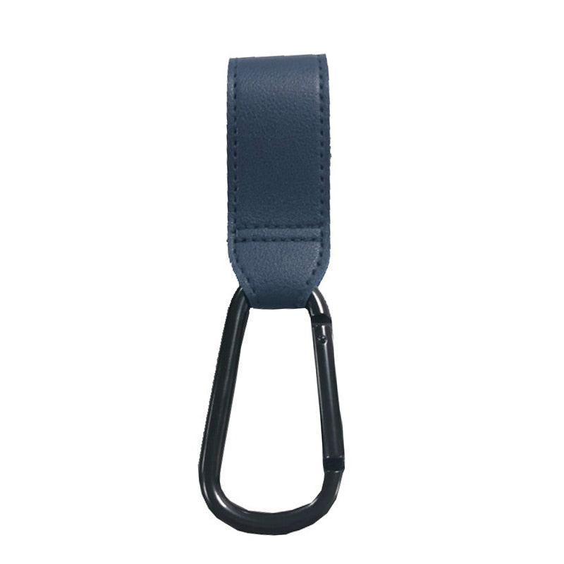 1/2pcs PU Leather Baby Bag Stroller Hook Pram Rotate 360 Degree Rotatable Cart Organizer Pram Hook Stroller Accessories