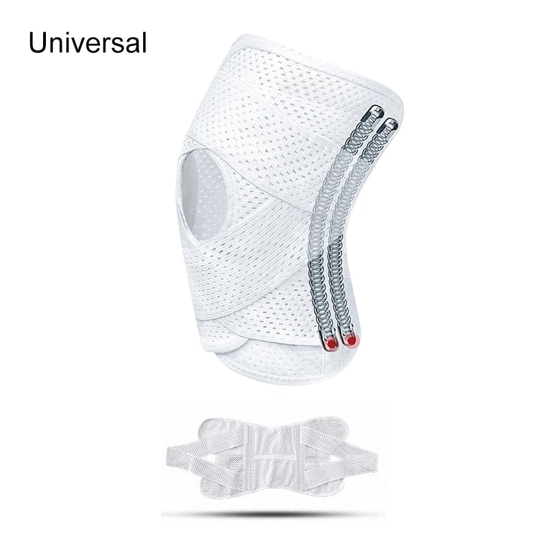 1PC Sports Kneepad Men Women Pressurized Elastic Knee Pads Arthritis Joints Protector Fitness Gear Volleyball Brace Protector