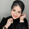 Muslim Fashion Pearl Black Modal Hijab Undercap Abaya Hijabs For Woman Abayas Jersey Head Scarf Dress Women Turbans Turban Cap