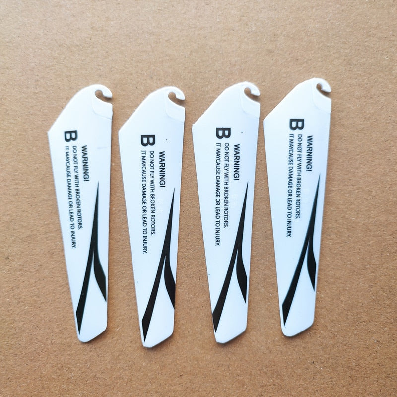 4pcs AB 9CM spare blades Fans Props for r/c mini helicopter rotor rc CH002 CH023  Drone Copter Toys Spare Parts Accessories
