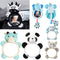 Black White View Back Seat Mirror Baby Car Mirror Safety Seat Headrest Rearview Mirror Baby Facing Rear Ward Car Kids Monitor