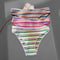 FINETOO 3Pcs/Set Colorful Stripes Panties Women&