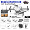 2022 New LSRC Quadcopter E88-525 Pro WIFI FPV Drone With Wide Angle HD 4K Camera Height Hold Avoidance RC Foldable Dron Gift Toy