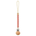 Pacifier Clips Chain Silicone Beads BPA Free DIY Dummy Clip Holder Soother Chains Baby Teething Toys Chew Gifts