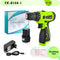 YIKODA 12V 16.8V 21V 25V Electric Screwdriver Cordless Drill Rechargeable Lithium Battery Mini Wireless Power Driver Tools