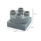 Big Building Blocks Compatible Slide Swing Seesaw Park Playground Series Large Bricks Children Educational Creative Toy Kid Gift