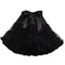 Women Lolita Cosplay Petticoat A-Line Puffy Tutu Skirt Layered Tulle Ballet Dance Pettiskirts Big Bowknot Underskirt
