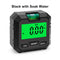 4*90° Digital Level Protractor Inclinometer Magnetic Base Digital Angle Gauge with Backlights Level Tester Measuring Tools New