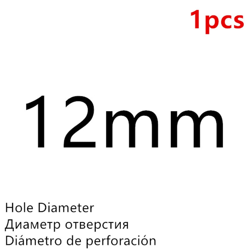 High Quality Hole Puncher Leather Hole Punch Round Steel Leather Craft Hollow Hole Punch 1mm-25mm Gaskets Plastic Rubber Tools