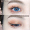 2 In 1 Brown Gel Eyeliner Pencil Ultra-slim Liquid Eye Liner Shadow Pen Smooth High Pigment Silkworm Gel Pen Lasting Eyes Makeup