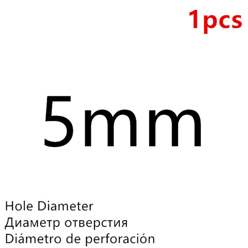 High Quality Hole Puncher Leather Hole Punch Round Steel Leather Craft Hollow Hole Punch 1mm-25mm Gaskets Plastic Rubber Tools