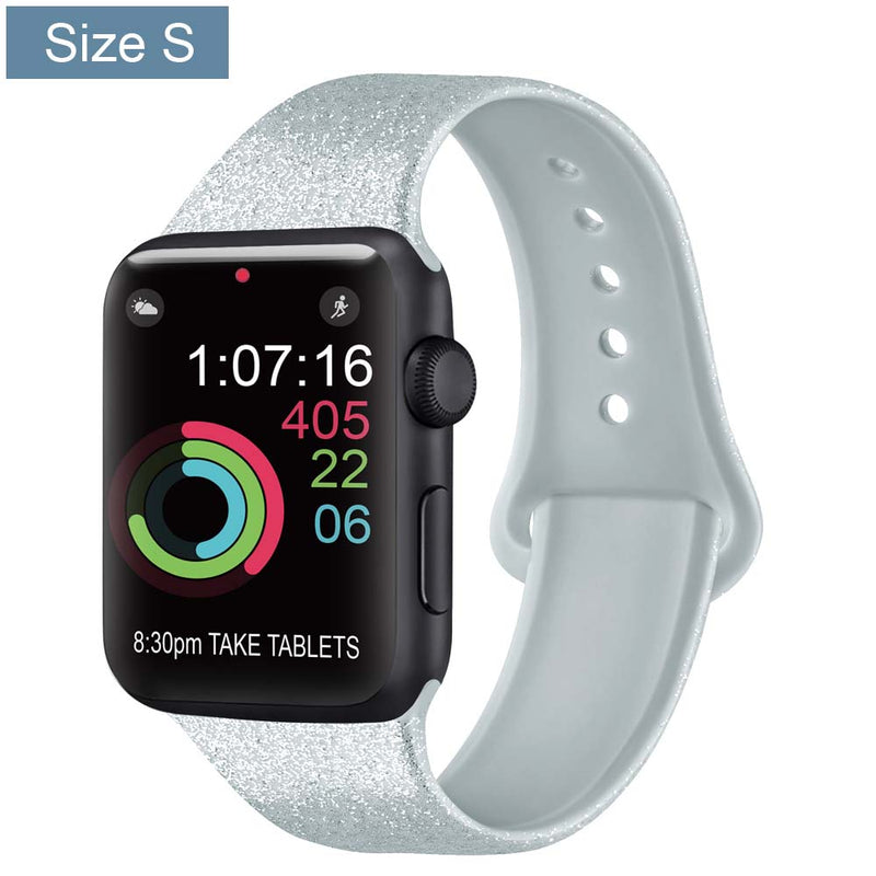 Silicone Bracelet Band For Apple Watch Strap 8 7 6 5 4 3 2 SE 42MM 38MM 44MM 40MM Strap For iWatch 41MM 45MM Smart Watch correa
