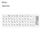 Keyboard Stickers Alphabet Layout English Russian Spanish Deutsch Arabic Laptop Desktop Tool Wear-resistant Non-slip Stickers