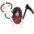 Naruto Sasuke Kakashi Akatsuki bricks Building Blocks Anime cartoon Mini Action Figures Heads Assembly Toys kids Christma Gifts