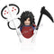 Naruto Sasuke Kakashi Akatsuki bricks Building Blocks Anime cartoon Mini Action Figures Heads Assembly Toys kids Christma Gifts
