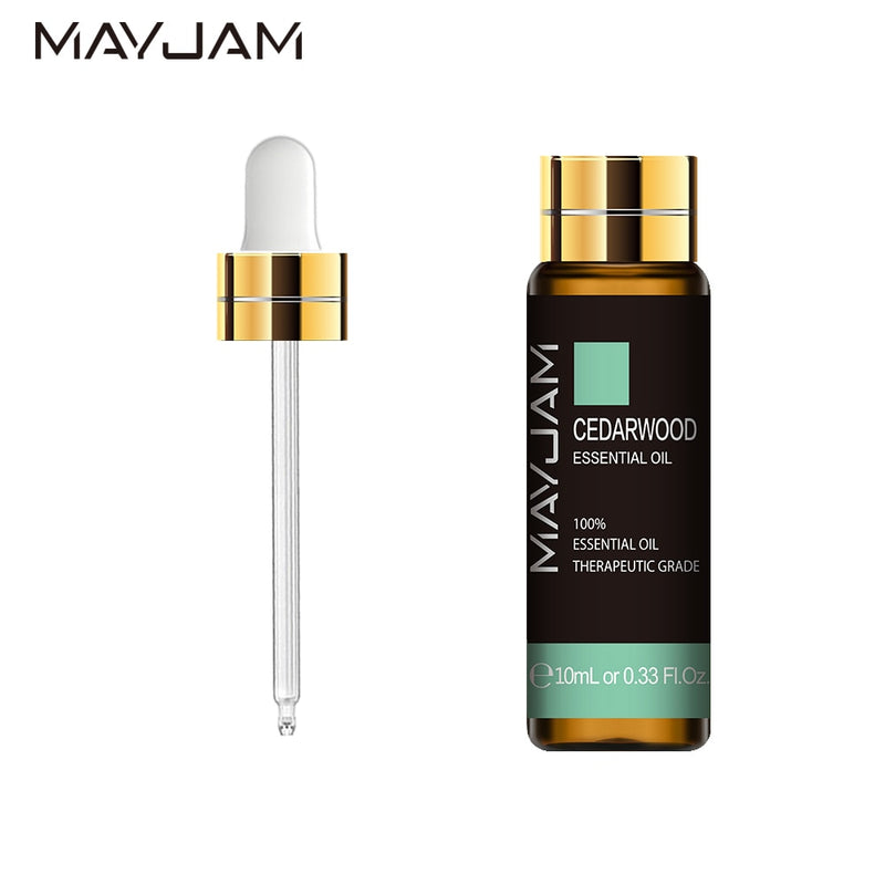 MAYJAM 10ML Aromatic Diffuser Essential Oil Lavender Vanilla Myrrh Fragrance Oil For Soaps Candle Making Massage Humidifiers