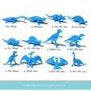 10pcs/lot Batch Mini Dinosaur Model Children&