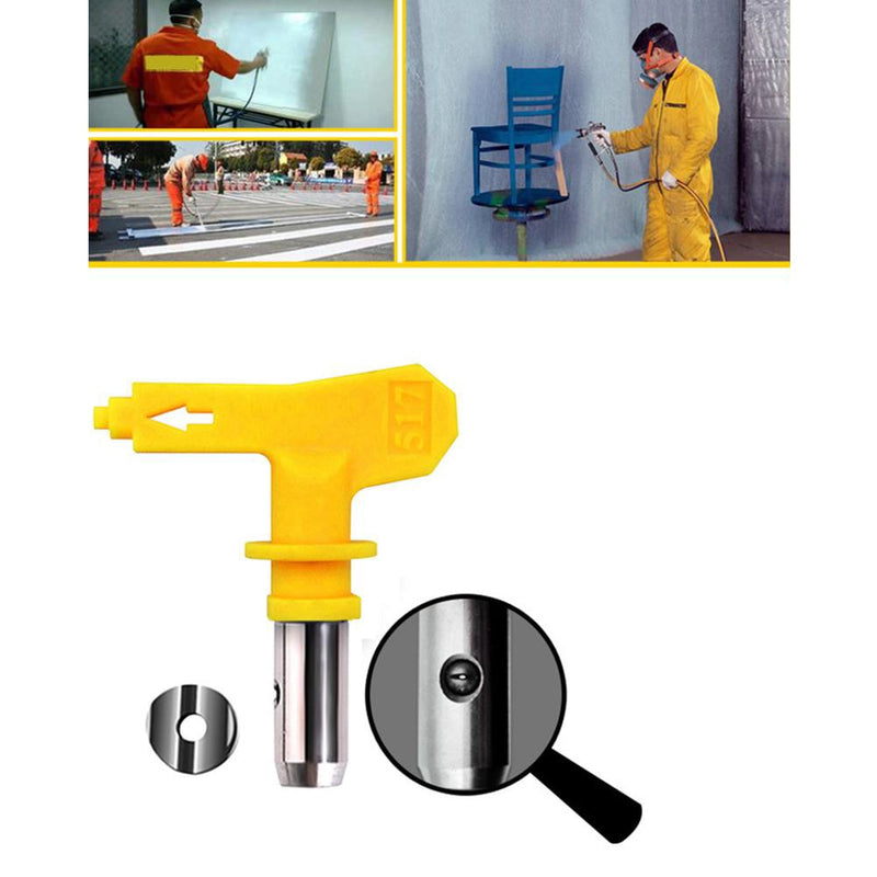 Airless Spray Tip Nozzle Spray Gun Paint Sprayer Fine Finish Seal Nozzle 209 - 655 Airbrush Tip For Spray Tip Home Garden Tool