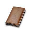 Rfid Card Holder Wallets for Men Money Bag Male Short Leather Walet Small Slim Leather Smart Thin Wallets Purse Drop Shipping
