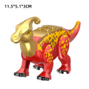 Jurassic Dinosaur Building Blocks Toys Park Compatible Major Brand Gifts Simulation Animal Rex Raptor Ankylosaur Christmas Gifts