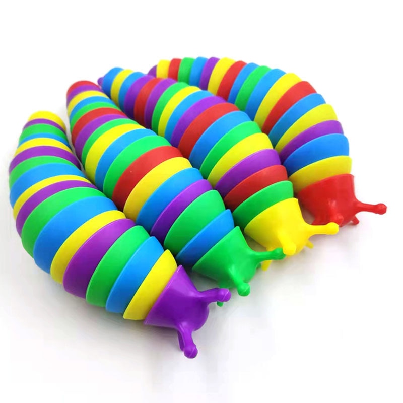 2022 Toy Fat Brain Slug Articulated Flexible 3D Slug Fidget Toy All Ages Relief Anti-Anxiety Sensory Toys for Children Aldult1