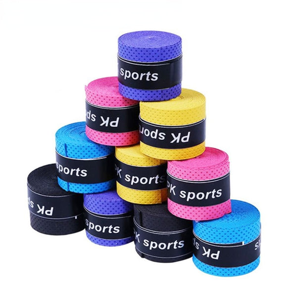 1Pcs Fishing Rod Racket Handle Wrapping Belt Absorbing Sweat Belt Anti-Slip Tape Badminton Tennis Racket Grip Sports Accessory