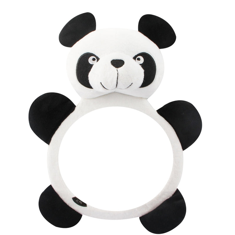 Black White View Back Seat Mirror Baby Car Mirror Safety Seat Headrest Rearview Mirror Baby Facing Rear Ward Car Kids Monitor