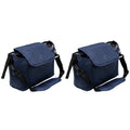 2 Baby Stroller Organizer Bag Mummy Diaper Bag Hook Baby Carriage Large Capacity Travel Wet Bags Stroller Accessories Cup Holder