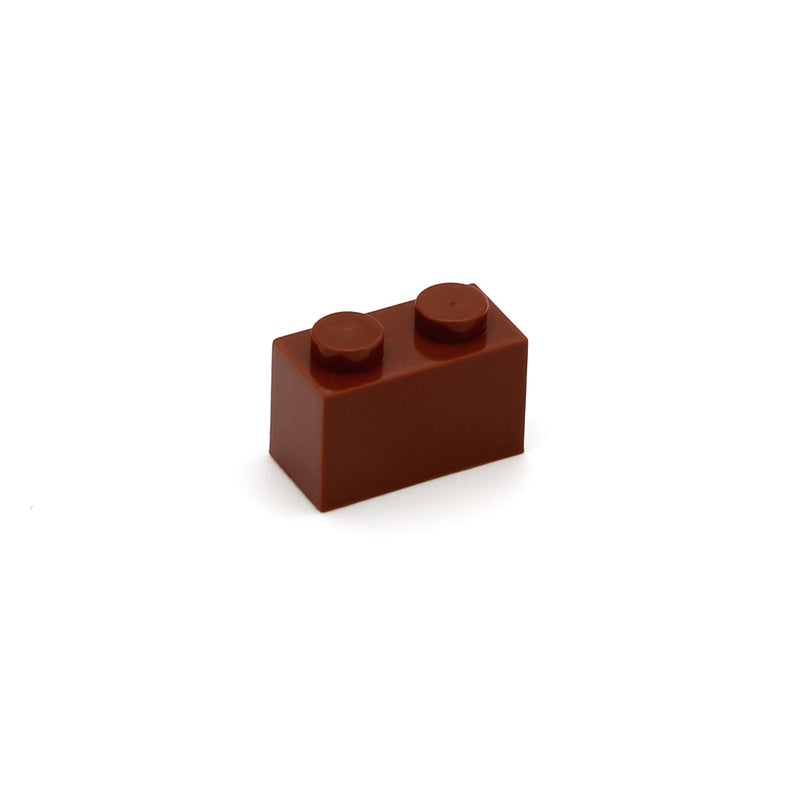 100pcs DIY Building Blocks Thick Figures Bricks 1x2Dots Educational Creative Size Compatible With 3004 Plastic Toys for Children
