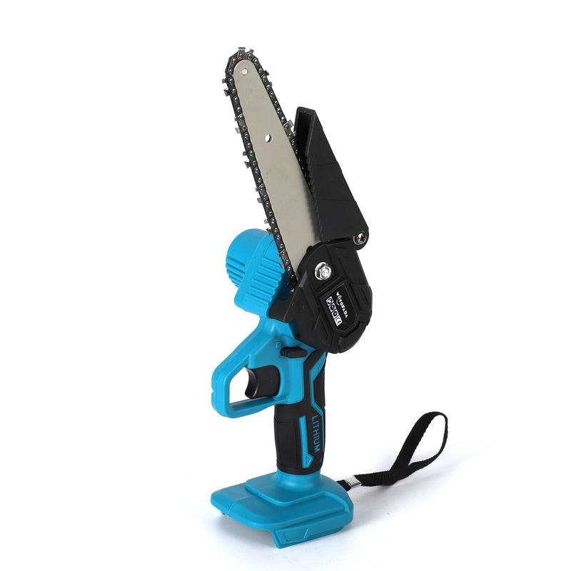 4 Inch/6 Inch Mini Electric Saw Chainsaw Fruit Tree Woodworking Garden Tools Hand Held Wood Cutters  For Makiita 18V Battery